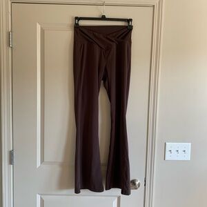 Amazon Women's Brown Flare Leggings